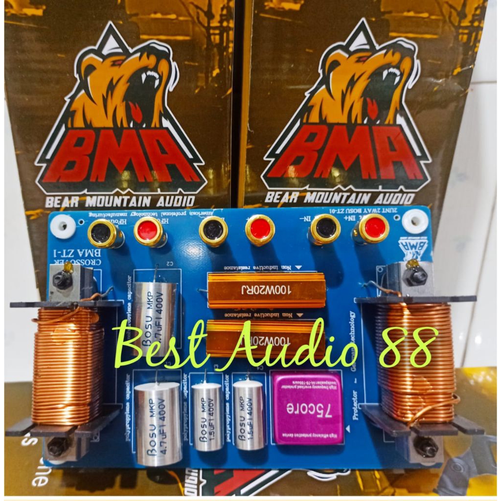 Crossover pasif 2 way Low high  BMA ZT1