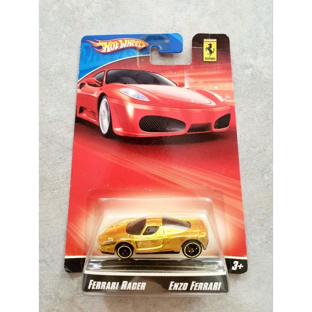 Hotwheels Ferrari Racer Gold Enzo Ferrari 379