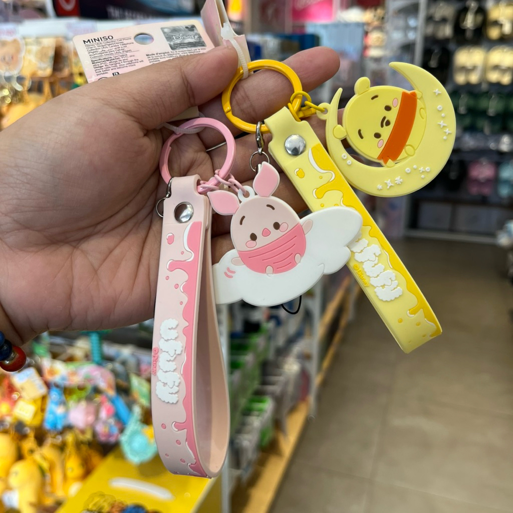 Miniso Disney Ufufy Collection Cell Phone Strap (gantungan  hp)