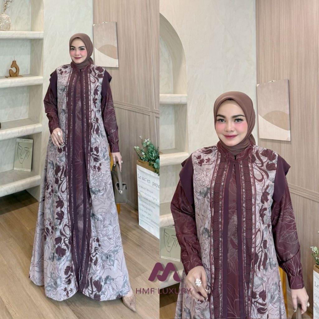 SESHA DRESS VOL 6 BY HMF LUXURY GAMIS TERBARU PESTA MEWAH ELEGAN ORIGINAL HMF LUXURY