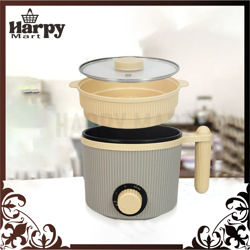 [HARPYMART] PANCI LISTRIK MINI FRY / PANCI LISTRIK GARIS / HOT POT ELETRIK KUKUS SERBAGUNA / PANCI L
