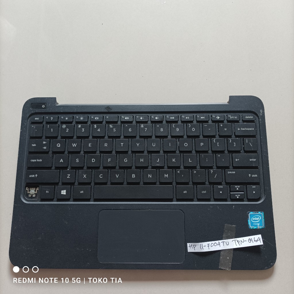 Palmrest dan Keyboard Hp Pavilion 11 F004TU Hp 11-F004TU 11-f Series tpn 0164 original