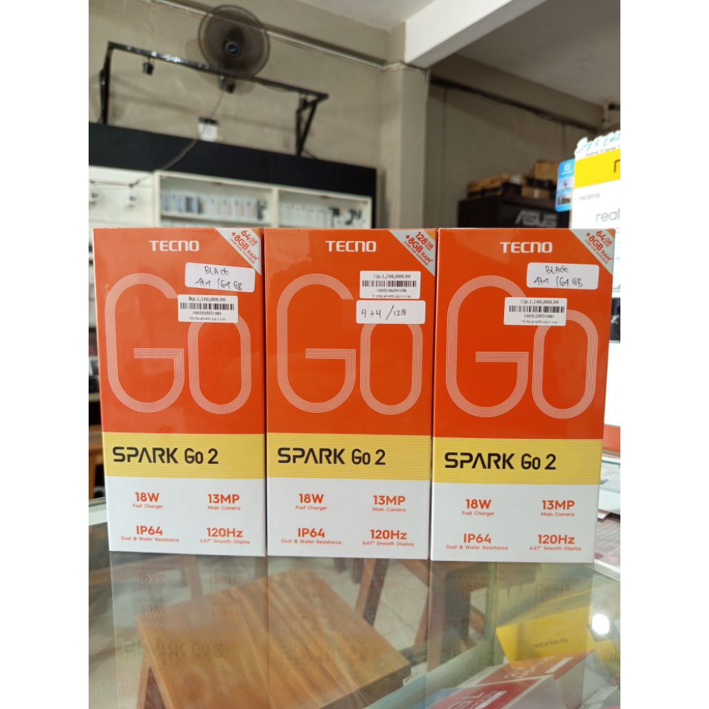 Spark Go 2 Tecno Ram 4/64