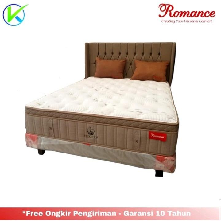 Springbed Romance Luxury Pocket Spring Latex Ukuran 100x200 - Fullset