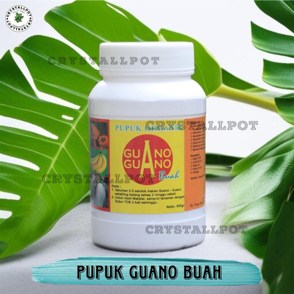 PUPUK ORGANIK GUANO GUANO BUAH 500 GRAM KEMASAN PABRIK - GUANO BUAH