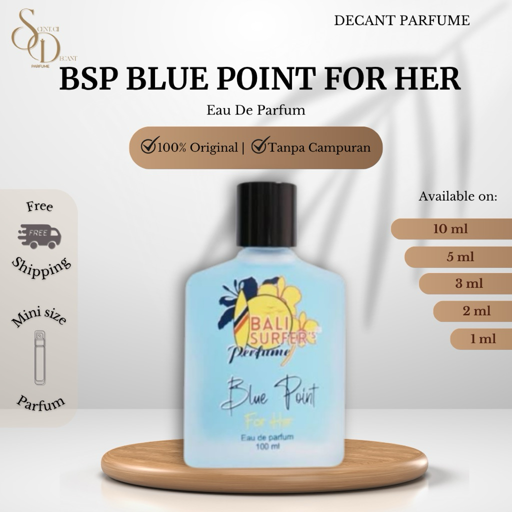 Blue Point for Her Decant Bali Surfers Parfum