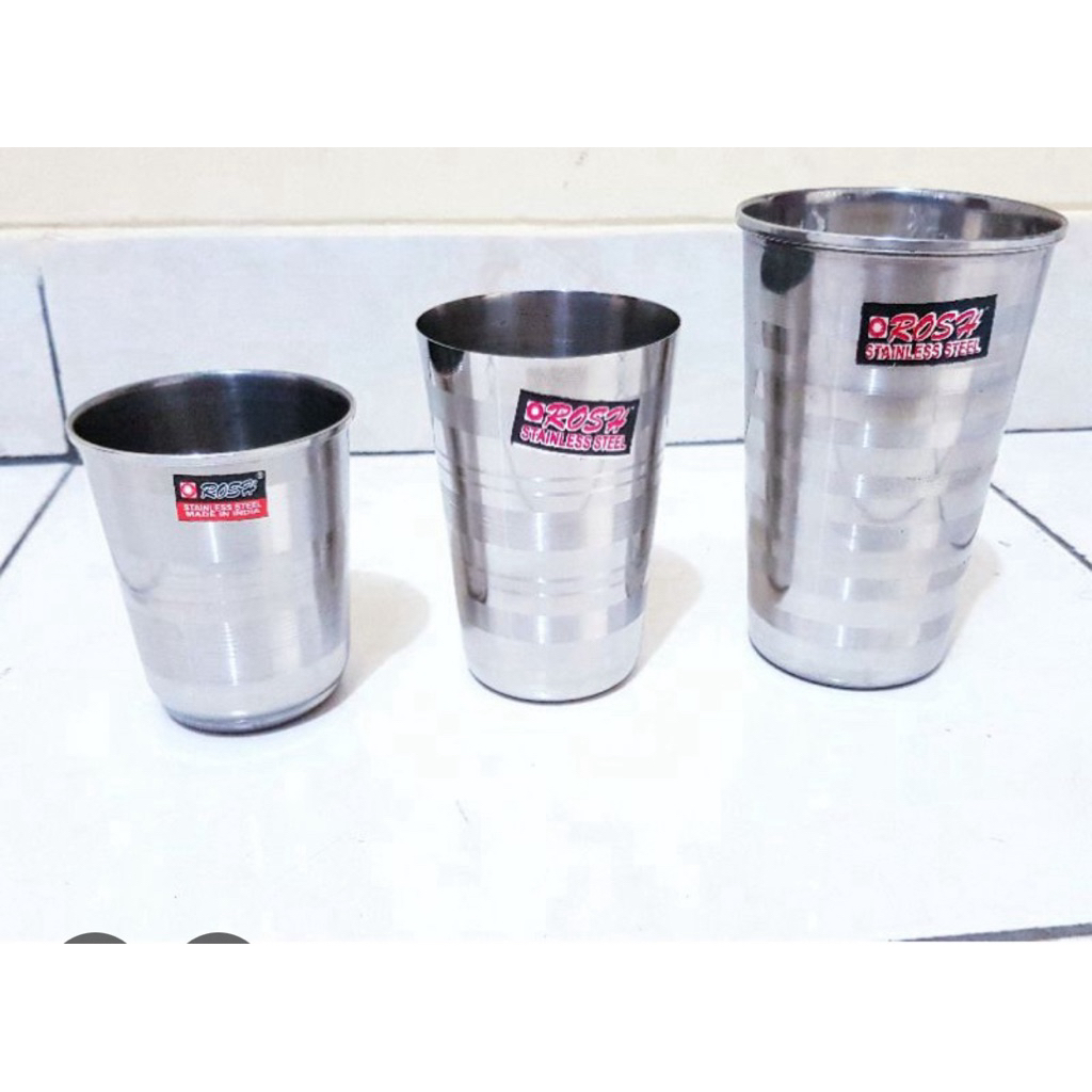gelas stainless ROSH TEBAL mug stainless cangkir stainless TEBAL