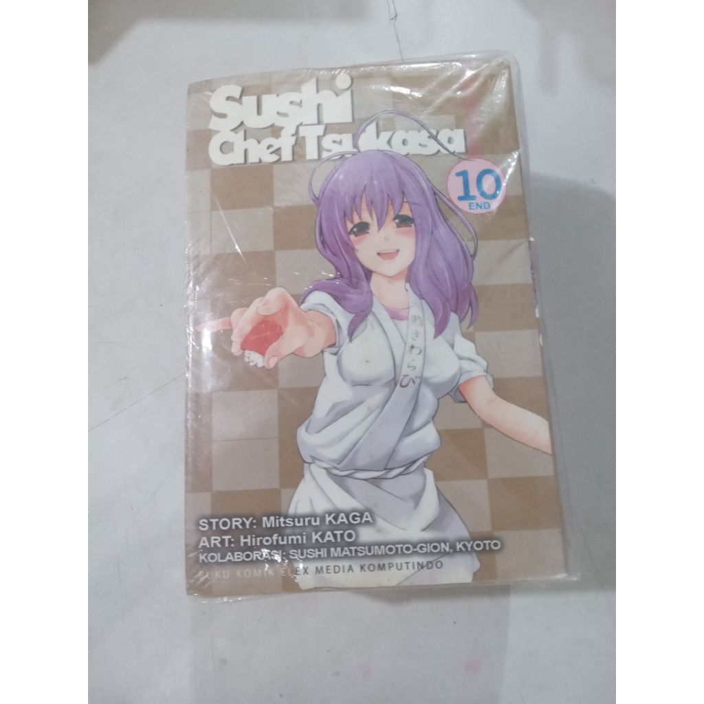 Komik Sushi Chef Tsukasa 1-10 (bekas)