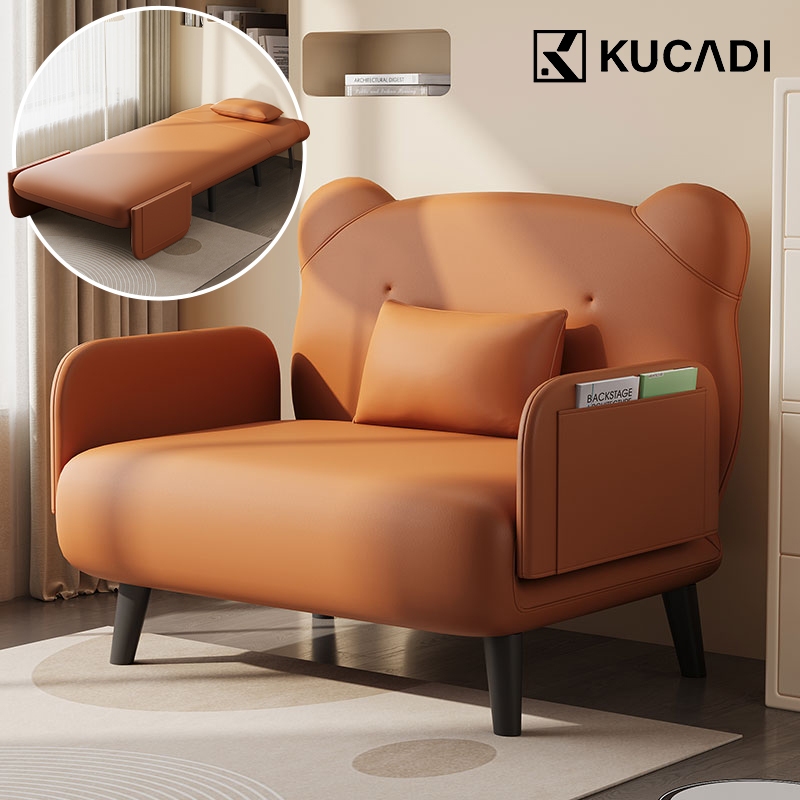 KUCADI Sofabed Sofa Lipat Multifungsi Tempat Tidur Sofa Lipat Multifungsi Sofa Ganda [ Garansi 5 Tah