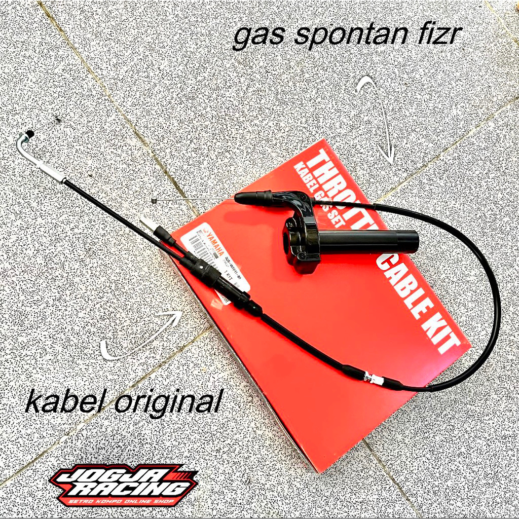 Gas Spontan YZ Pnp Fizr F1ZR Kabel Original 4US-WF631-00