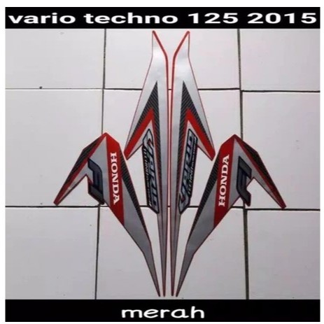 STRIPING LIS BODY FULLSET MOTOR VARIO FI 125 LED 2015