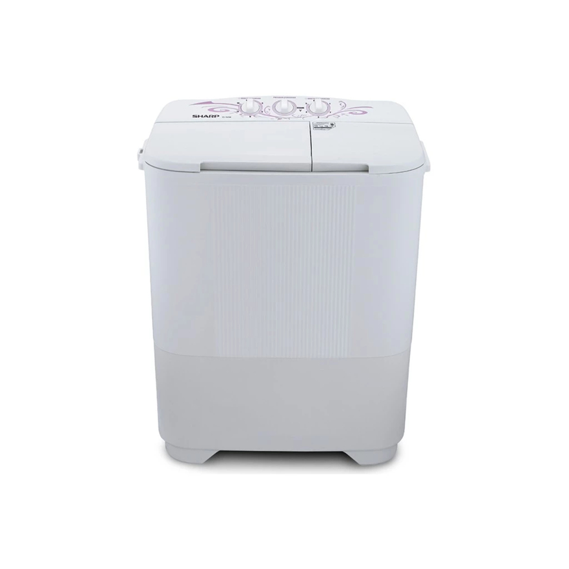 Mesin Cuci 2 Tabung Sharp 6,5Kg Type: EST-65MW (Khusus Daerah Medan)
