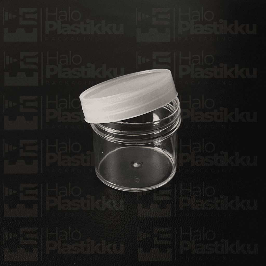 JAR KOSONG/WADAH GLITTER PLASTIK/POT KOSONG