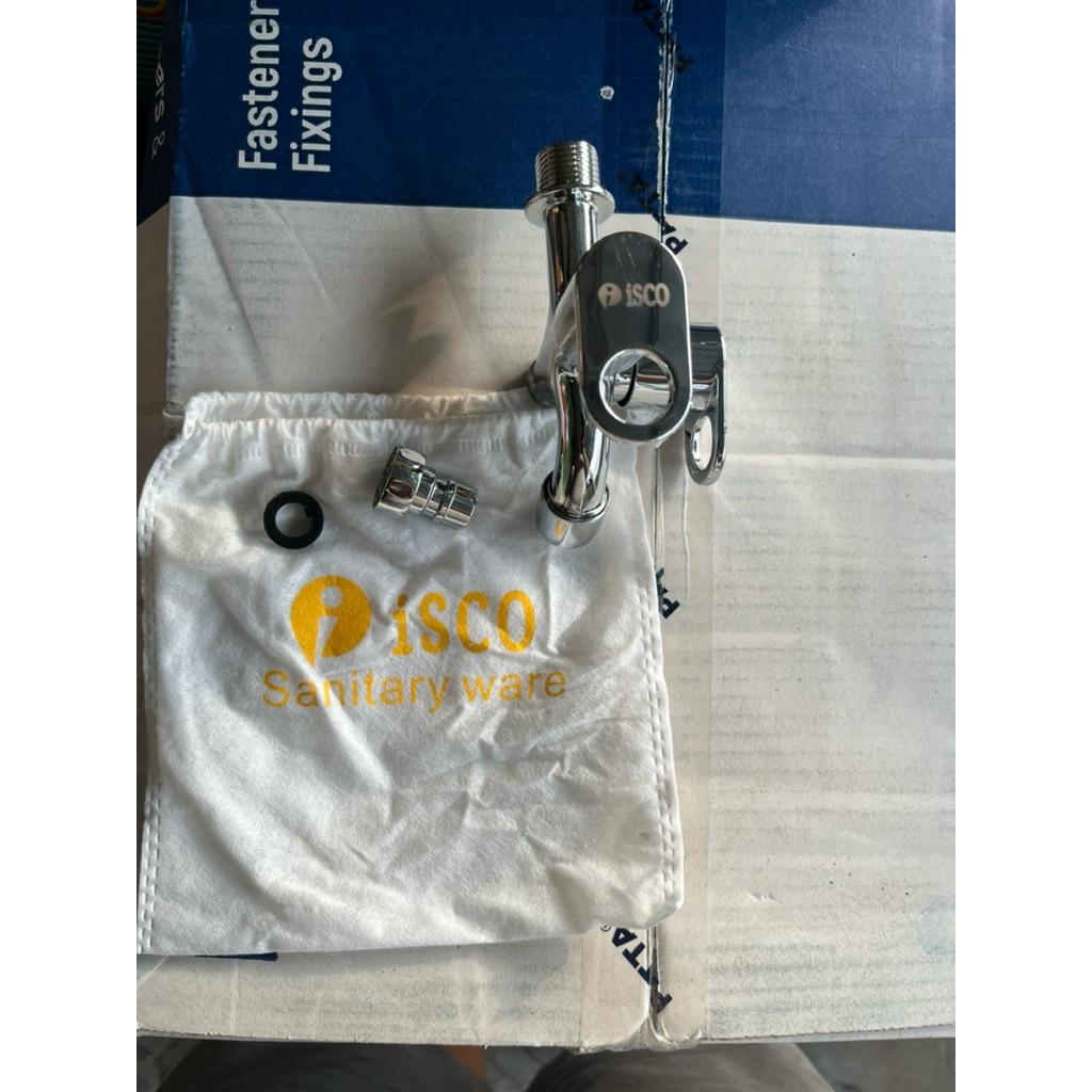 kran cabang merk isco / kran cabang + shower merk isco