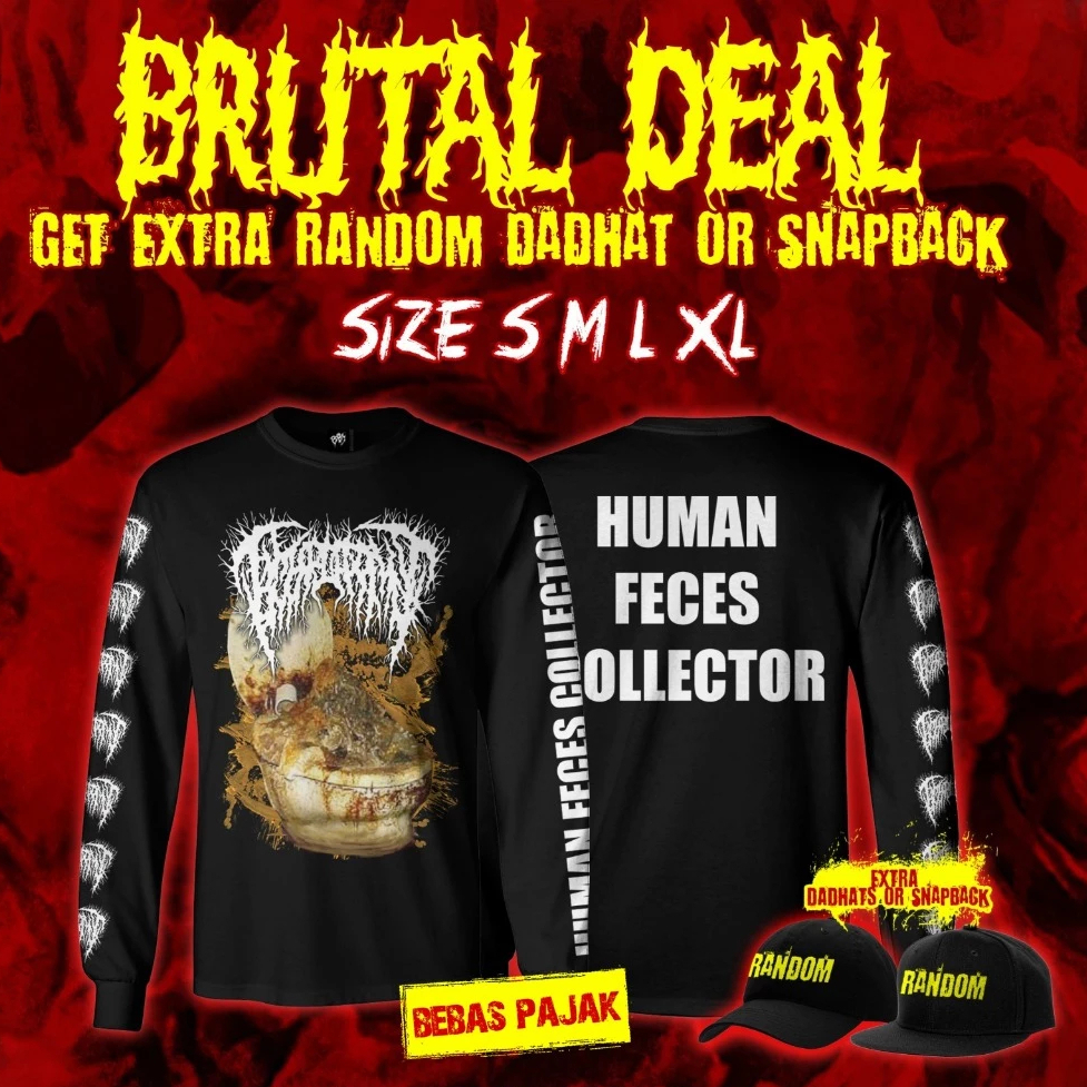 BRUTAL DEAL - LS - HYMENOTOMY - Human Feces Collector + Random Hat