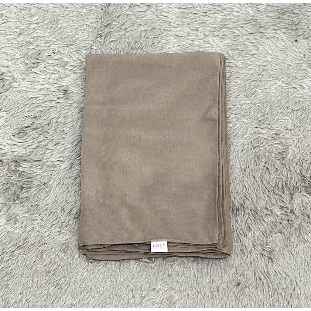 lozy hijab (segi empat polly cotton)