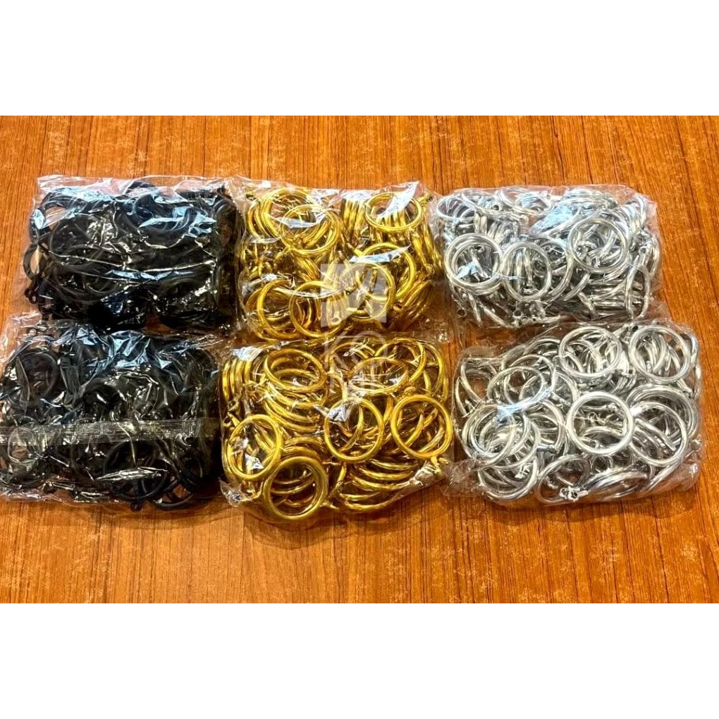 Ring Cincin Per Bungkus / Cantolan Gorden Besi Bulat Plisket Kawat/ Ring Gorden/Ring Tiang Gorden Bu