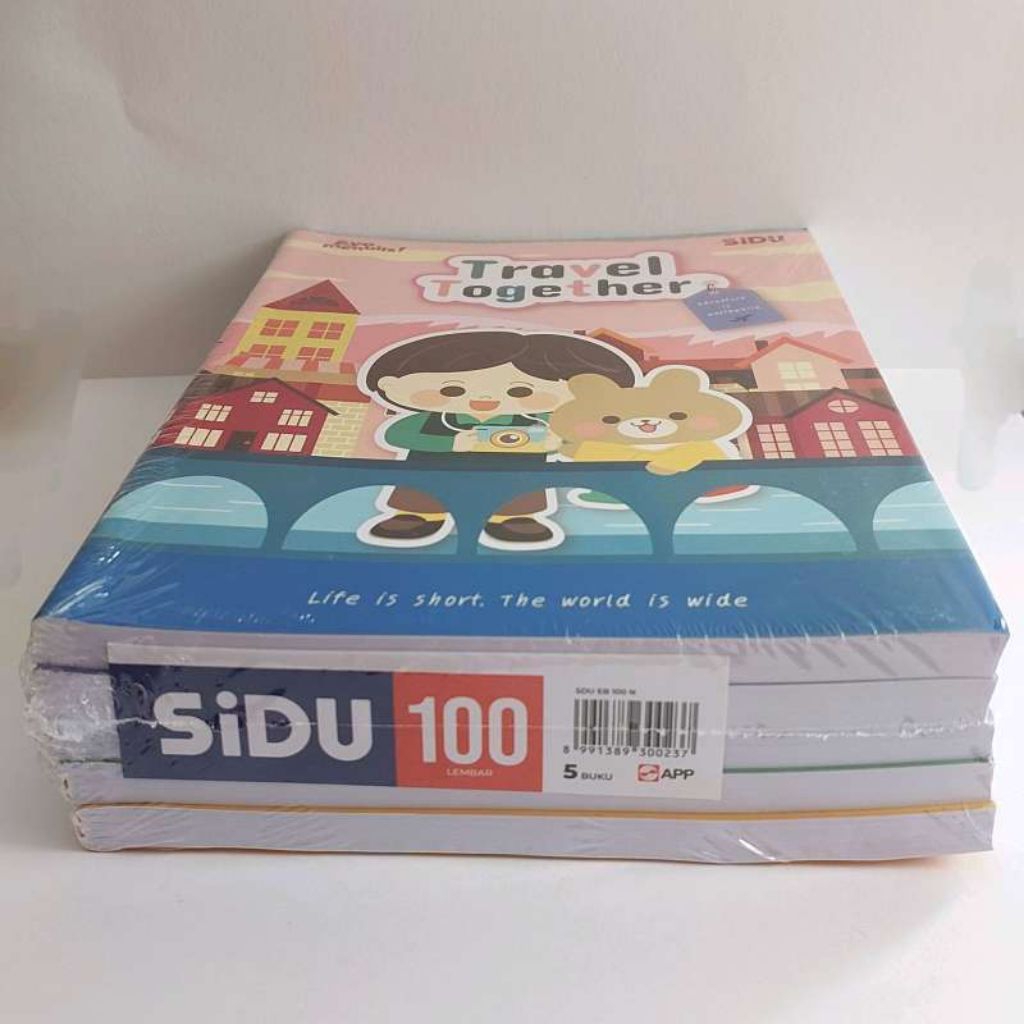 [1 PACK ISI 5] BUKU TULIS SIDU ISI 100 LEMBAR || BUKU TULIS SIDU