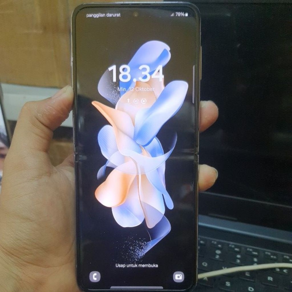 HANDPHONE HP SECOND SAMSUNG Z FLIP 4 5G