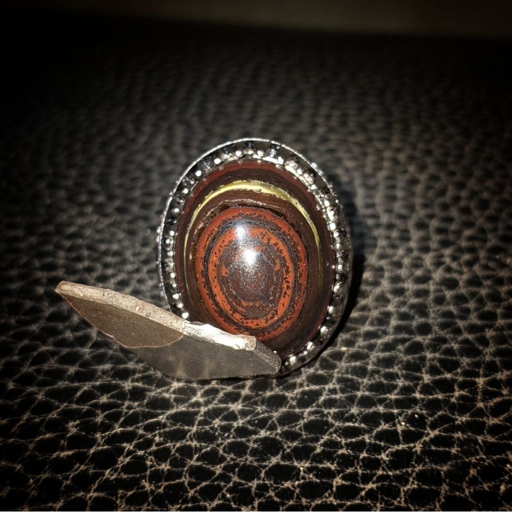 Batu akik puser ati ayam badar besi