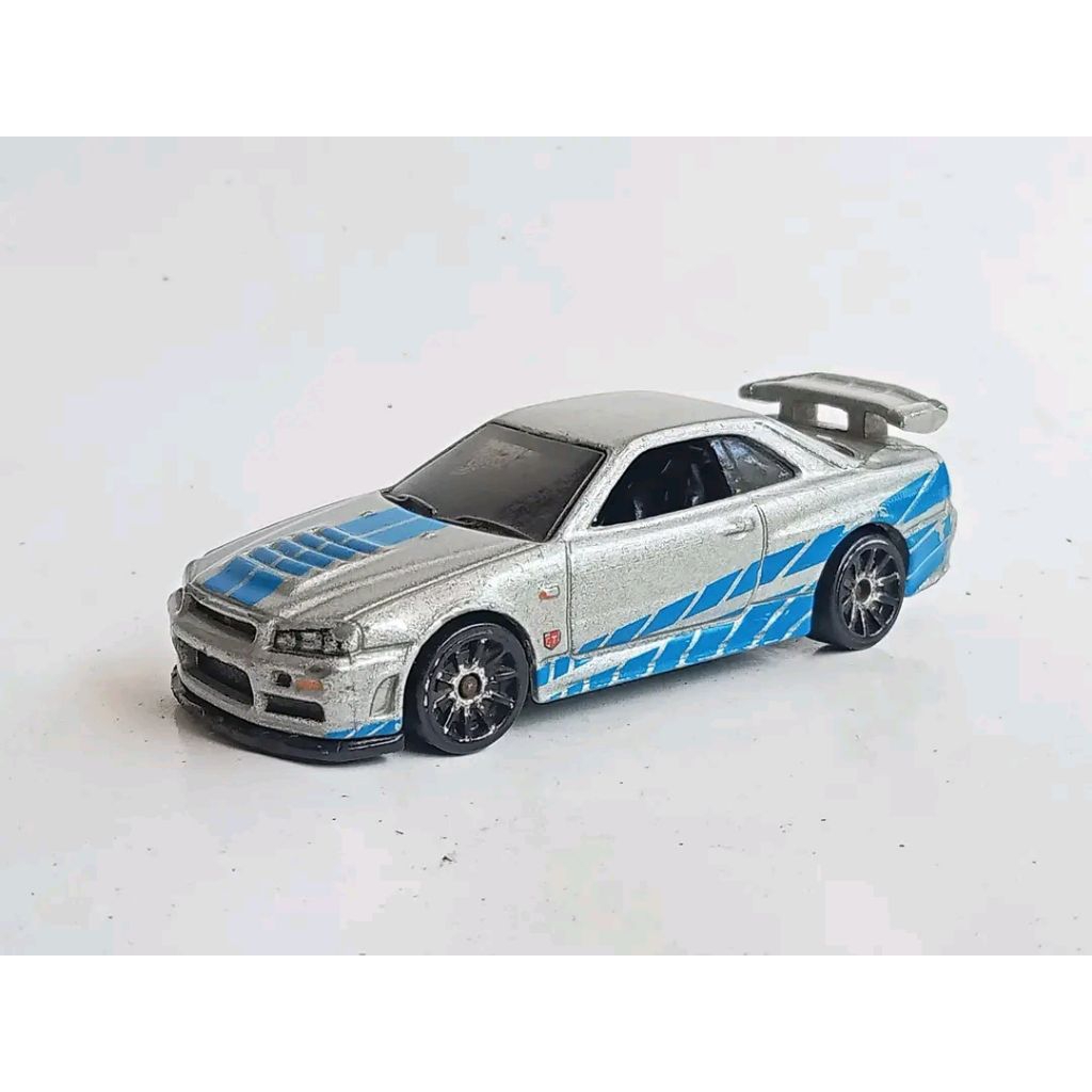 Hot Wheels Fast Furious Nissan Skyline GTR R34 Loose
