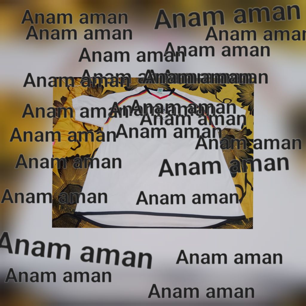 produk second bekas jersey bekas jersey training retro Timnas Jerman grade ori ukuran XL ininya waji