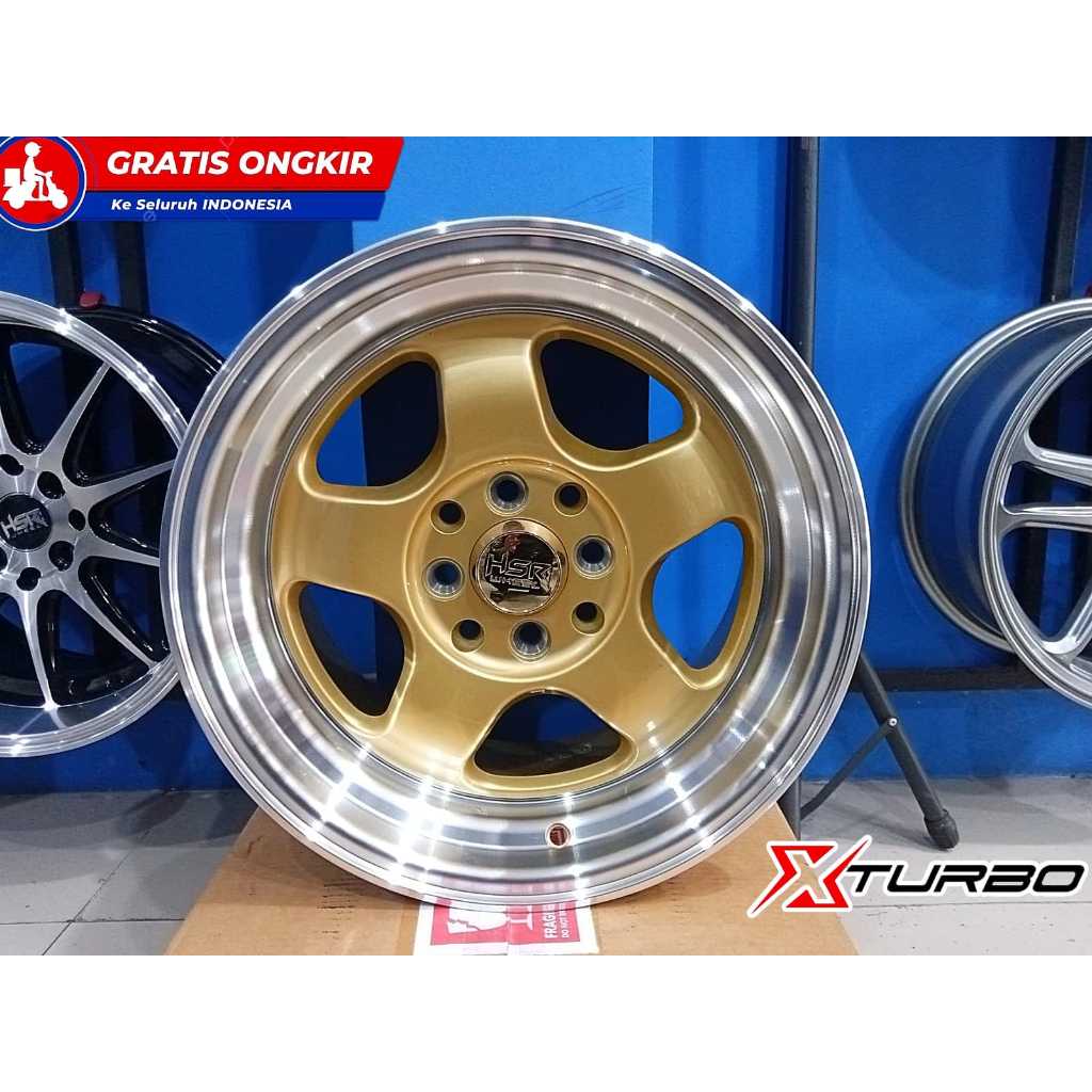 Velg R15 HSR Brisket – Cocok Buat Mobil Kecil & Tampil Beda