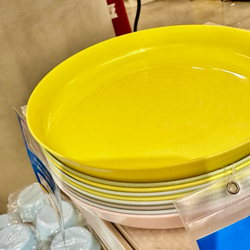 Piring Makan Balita Piring Makan Anak Piring Plastik 6 pcs