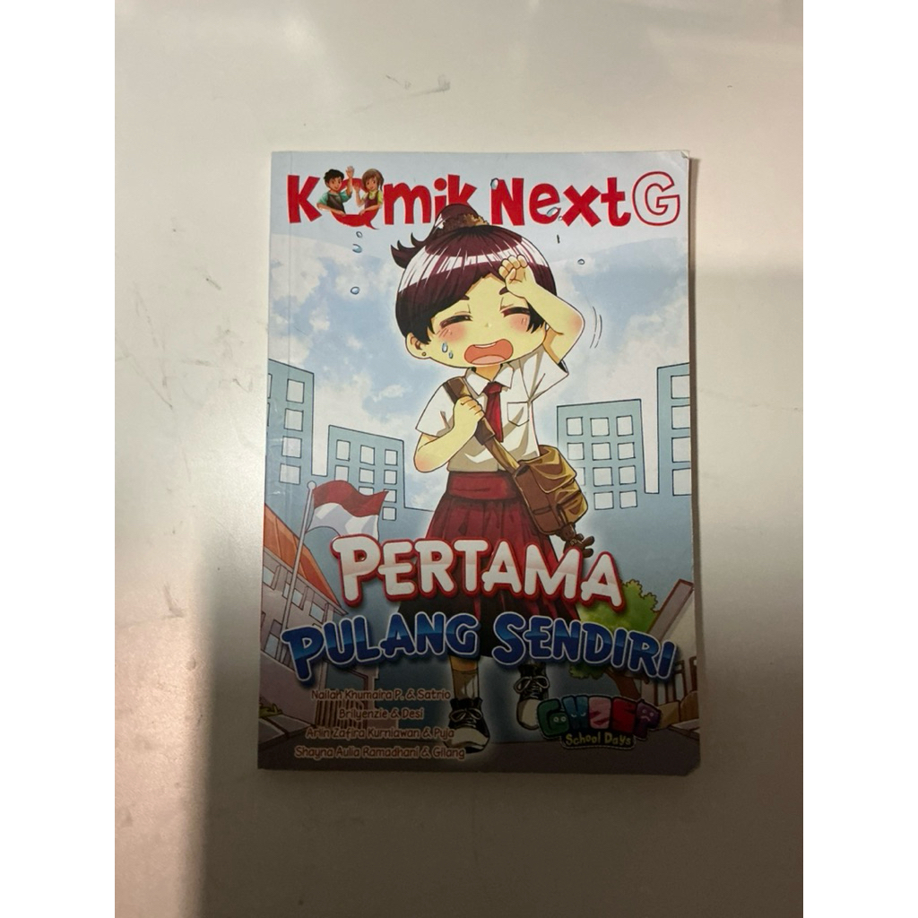 Komik Pertama pulang sendiri