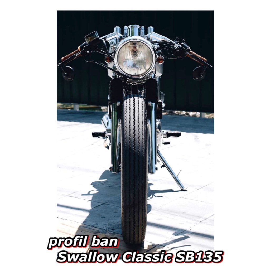 Ban Kawasaki W175 Swallow Classic SB135 3.50-17 ( Ban Depan Standard )