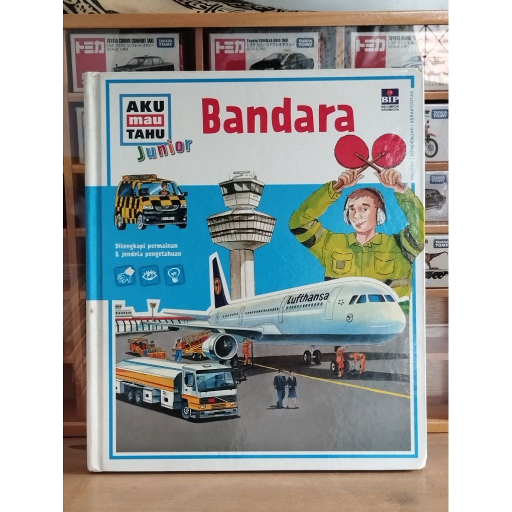 Seri Aku mau Tahu Junior. Bandara. Preloved mulus. buku berjendela