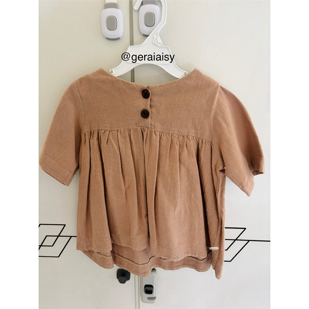 Lewis Emma Baju Atasan Anak Perempuan/ Baju Lengan Pendek Anak/ Blouse Anak/ Baju Anak Murah Prelove