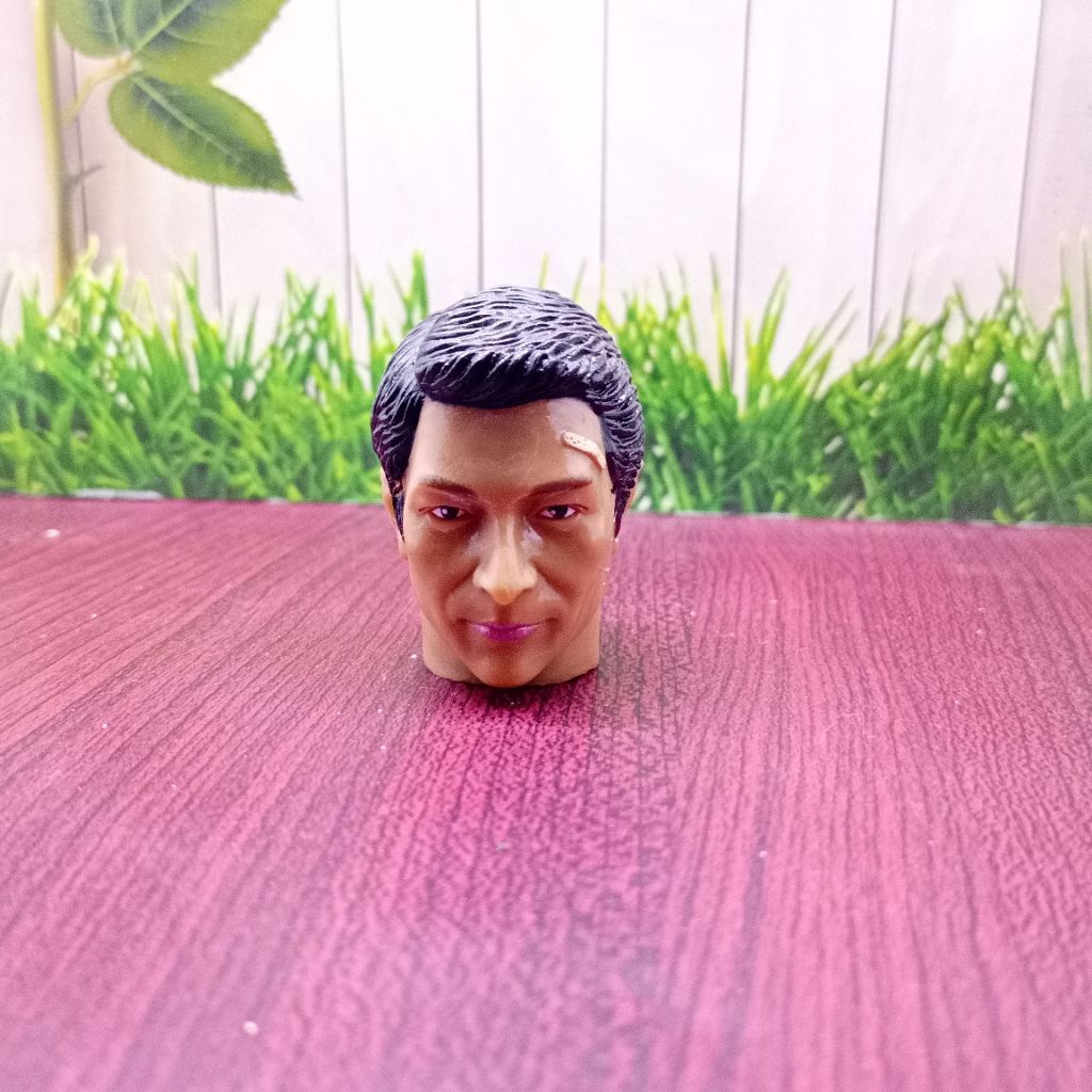 Headsculpt 1/6 Andy Lau Aktor Mandarin - Kepala Action Figure Custom Kitbash Loose