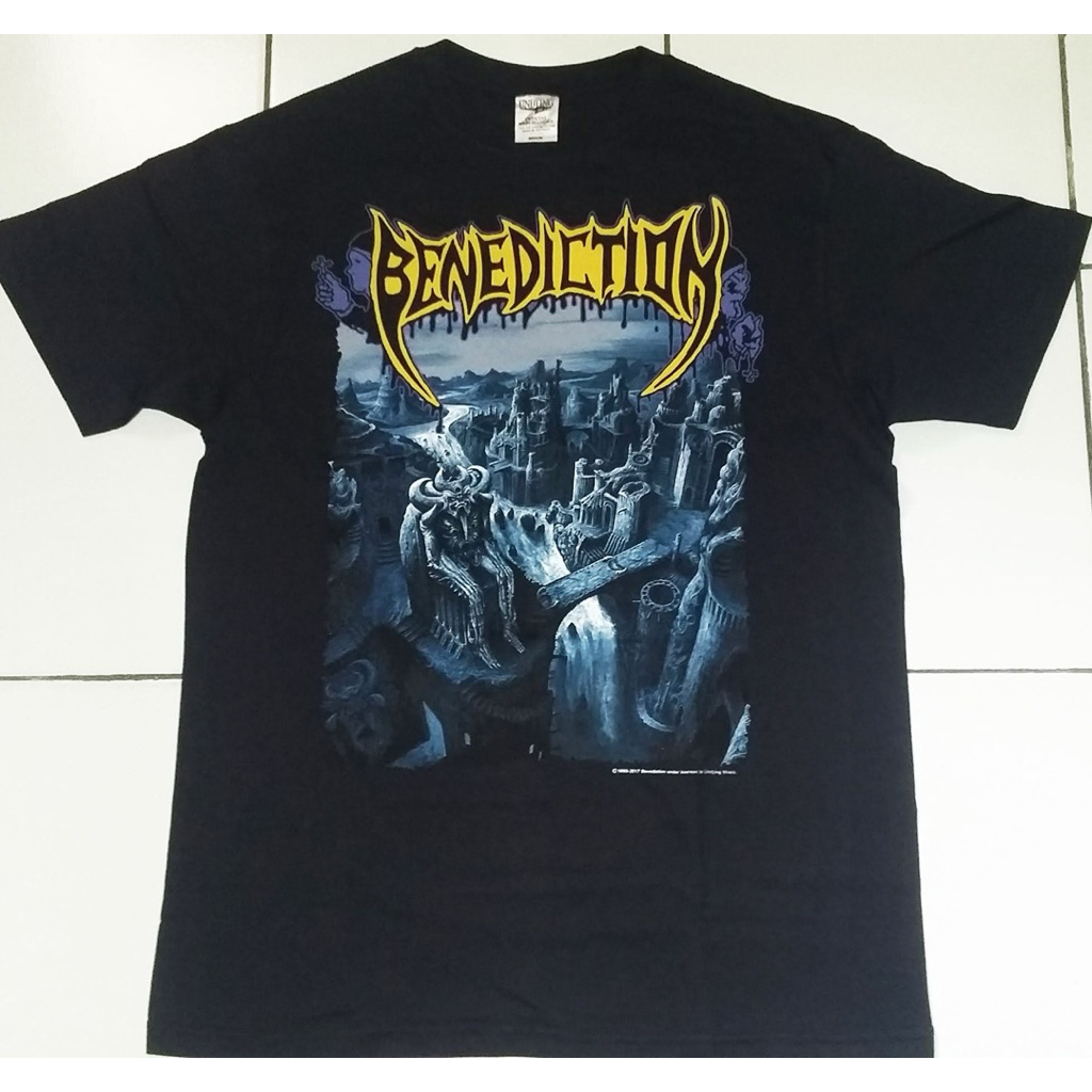 BENEDICTION transcend the rubicon - TSHIRT original Released By Undying music