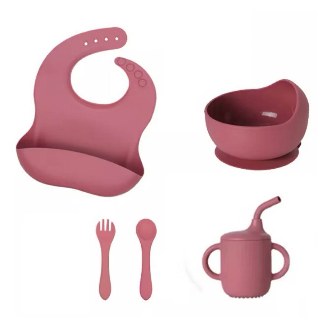 NEW & PRELOVED JUAL MURAH FEEDING SET BABY | PIRING MAKAN BAYI MPASI | ALAT MAKAN MPASI SILICONE | S