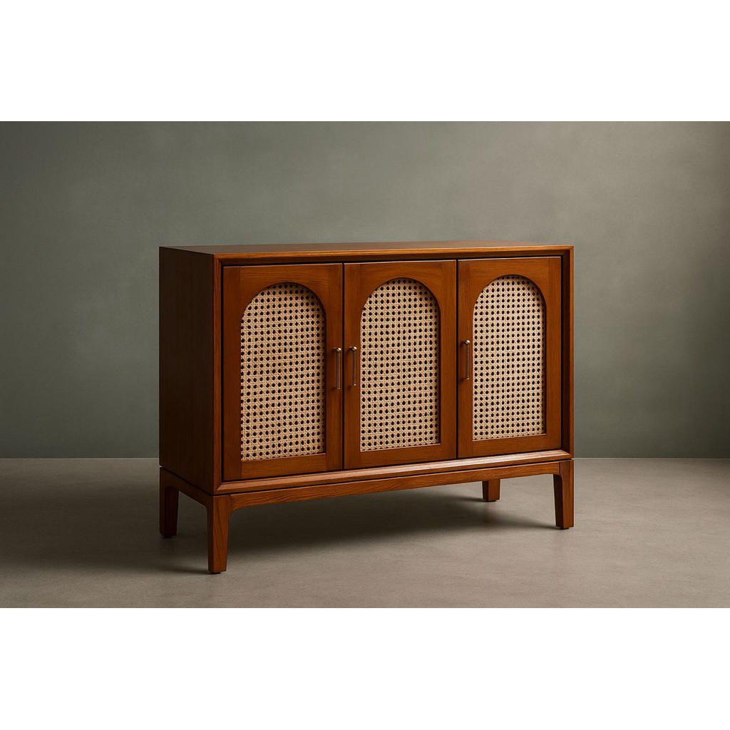 lemari kayu jati lemari cabinet rotan