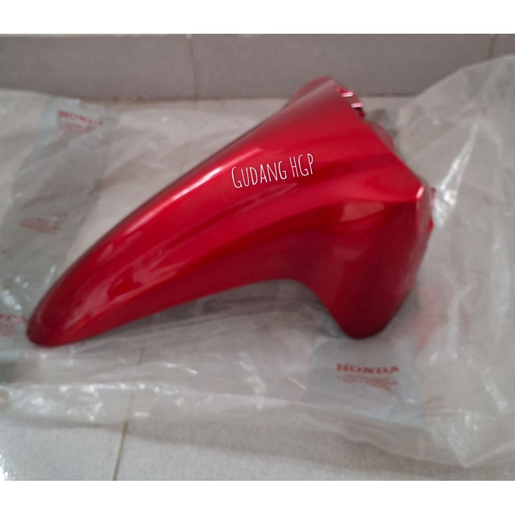 Fender A Front Spakbor Slebor Depan Revo 110 2009-2010 Loss Pack 61100-KWW-A00CSR Ori Honda Genuine 