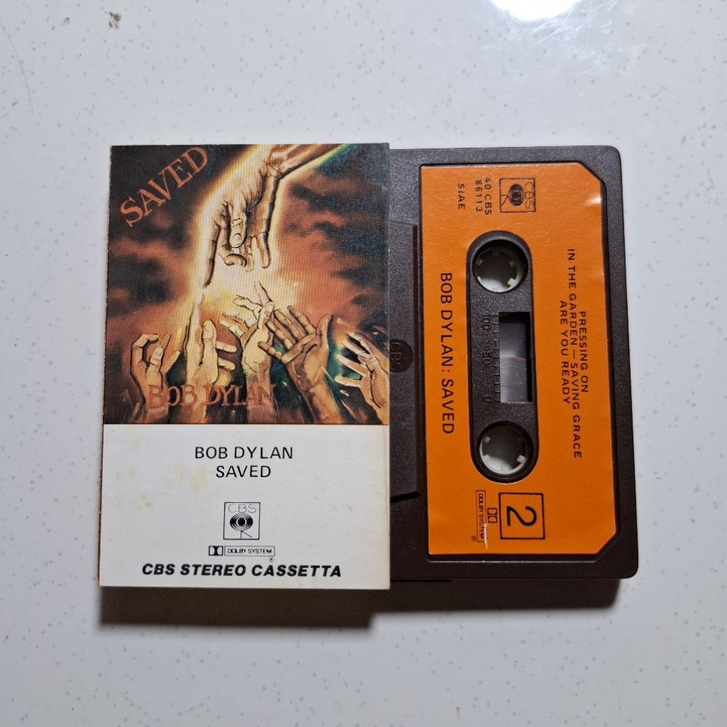 Kaset Pita Musik Bob Dylan - Saved