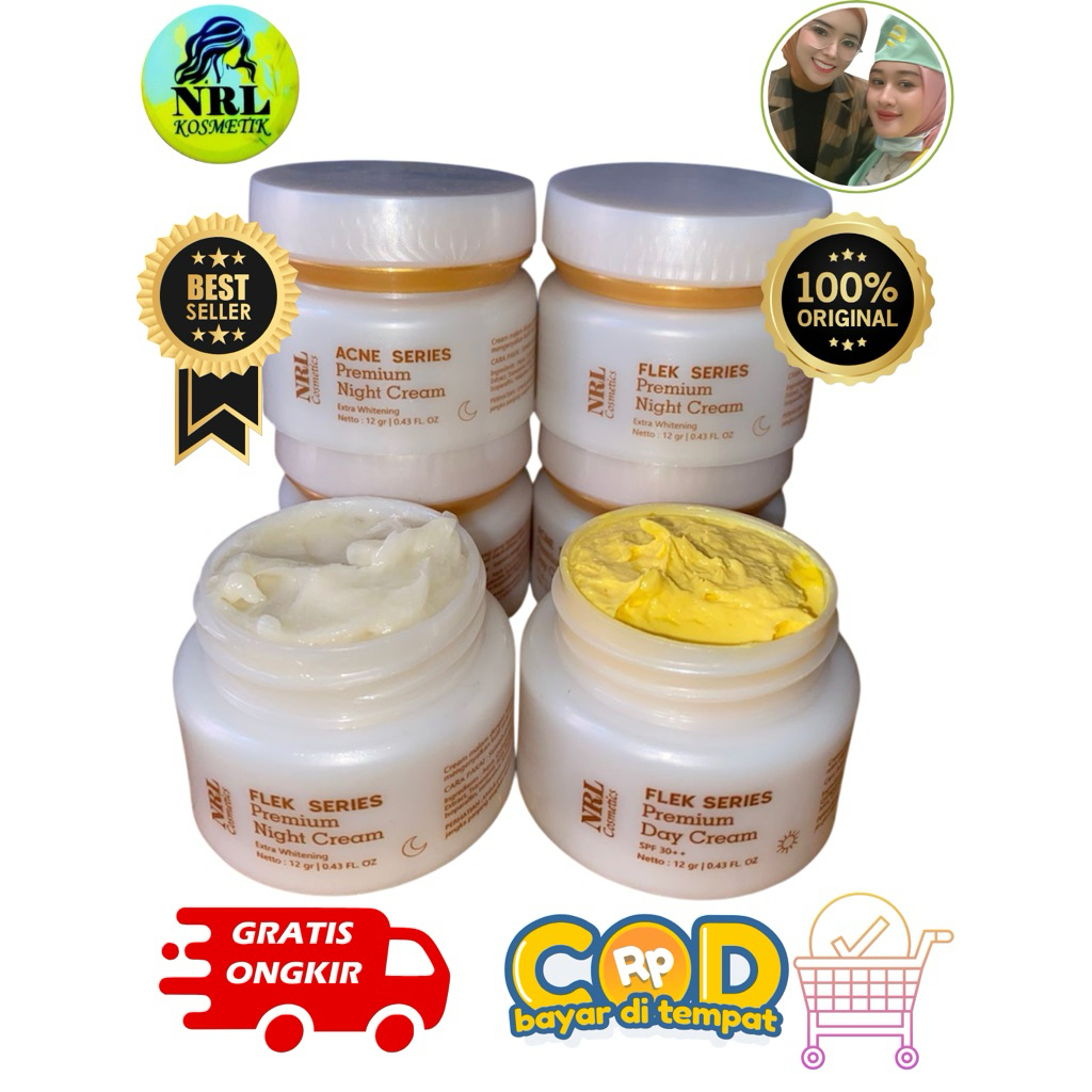 ECERAN NRL CREAM MALAM, CREAM SIANG