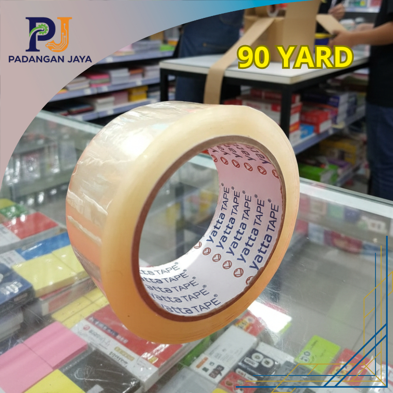 Lakban 90 Yard Yatta Tape Bening