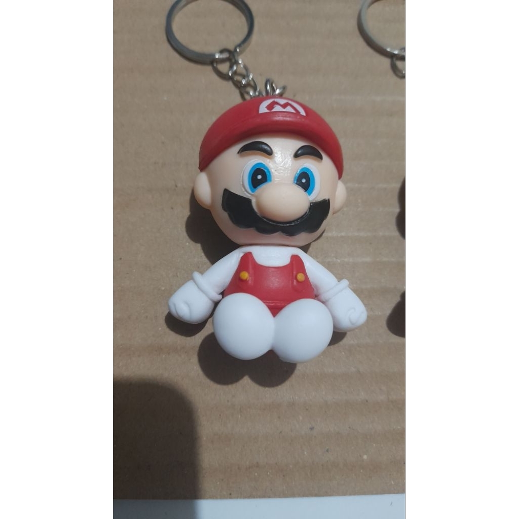 keychain gantungan kunci super mario bros