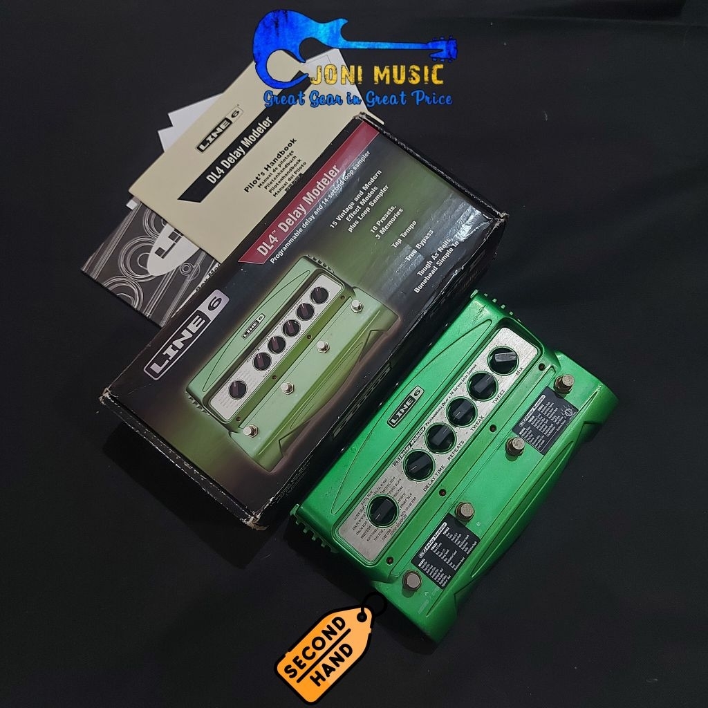 Efek Gitar Line 6 Delay Modeler Looper