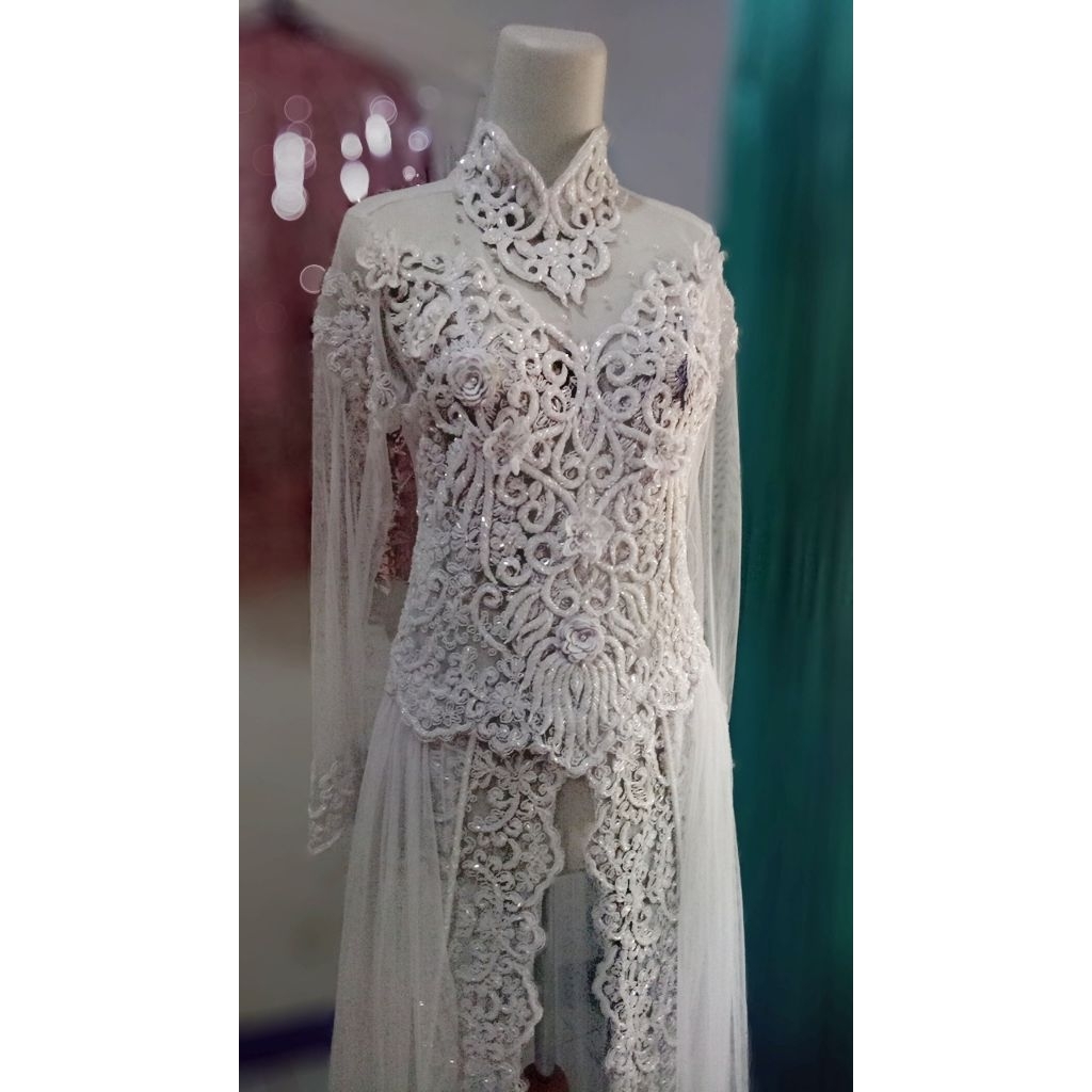 kebaya akad preloved