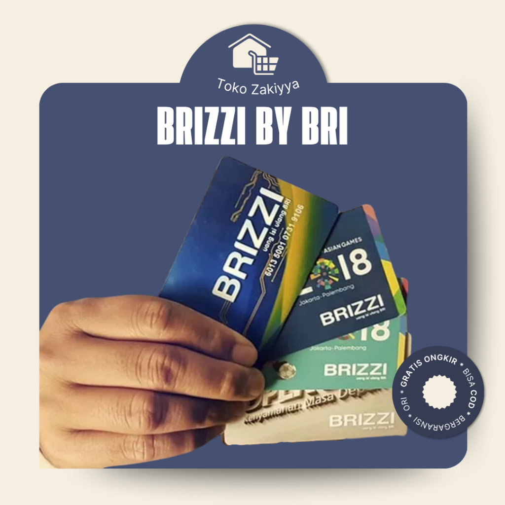 PALING MURAH BRIZZI BRI Original Limited Edition eToll eMoney NFC (KIRIM ACAK)
