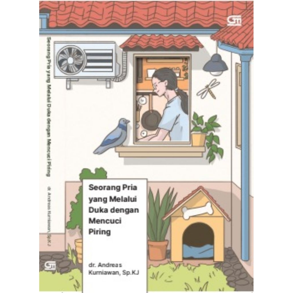 Seorang Pria yang Melalui Duka dengan Mencuci Piring