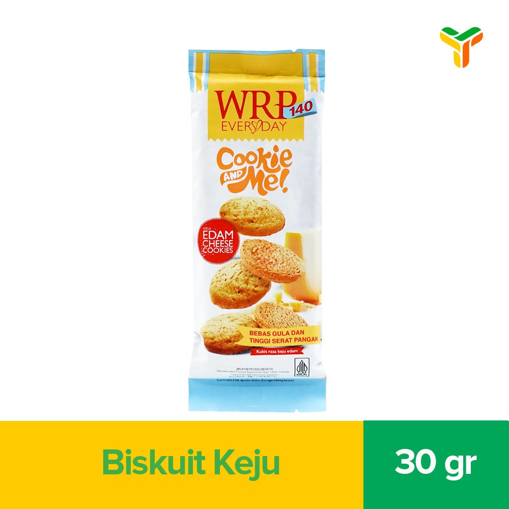 Wrp Cookies Cheese Edam 30 Gram