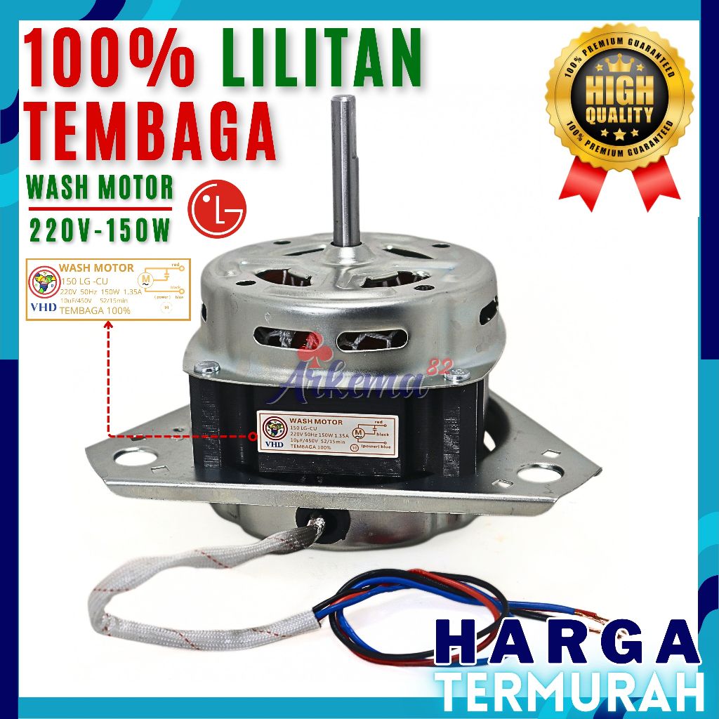 DINAMO WASH MESIN CUCI LG - DINAMO PENCUCI MESIN CUCI LG TEMBAGA VHD | FULL TEMBAGA, ORIGINAL & BERG