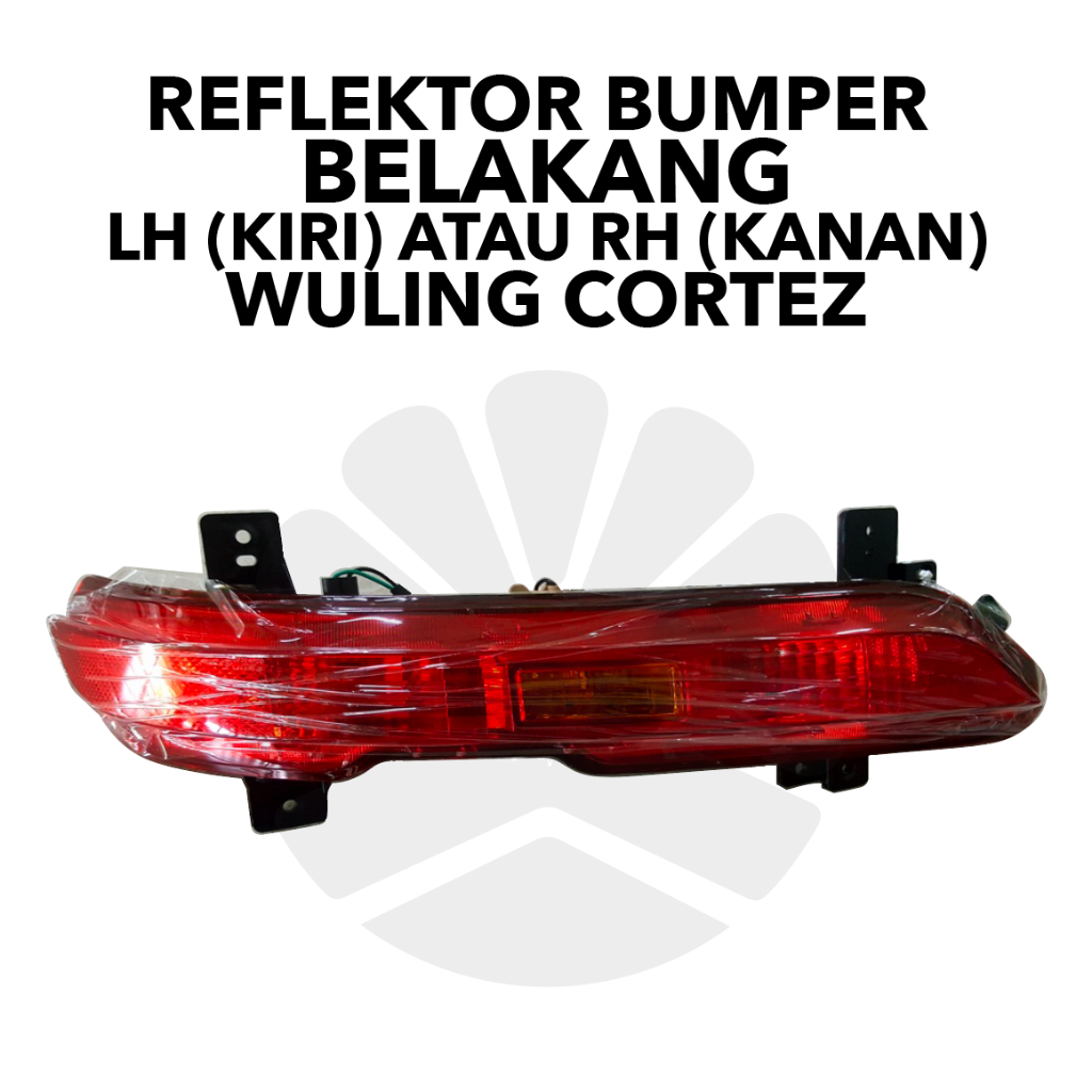 Reflektor Bumper Belakang LH (Kiri) atau RH (Kanan) Wuling Cortez