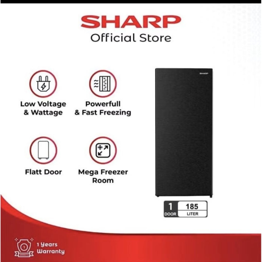 FREEZER SHARP  8RAK FJ M198 A HS