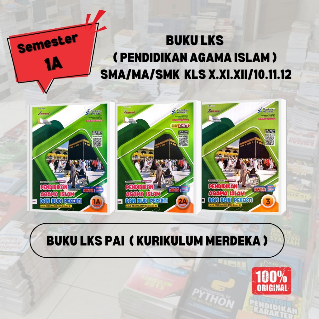 LKS Pendidikan Agama Islam dan Budi Pekerti Kelas 10 11 12 Semester 1A SMA/MA/SMK Kurikulum Merdeka